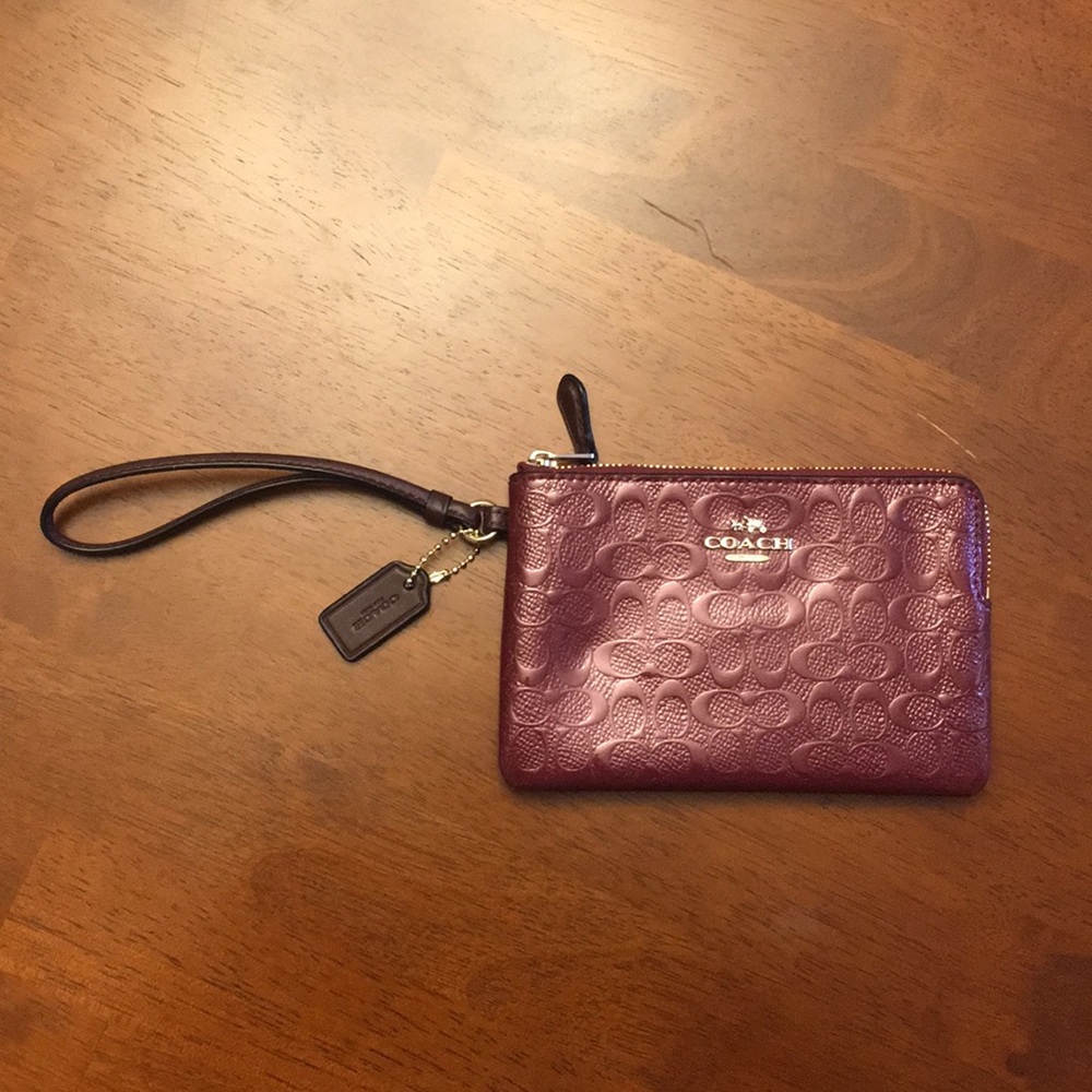 Coach wristlet